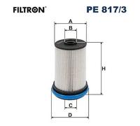 Filtro de combustible Cartucho filtrante PE 817/3 FILTRON para FORD FORD USA