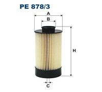 Filtro de combustible Cartucho filtrante PE 878/3 FILTRON para IVECO YAMAHA