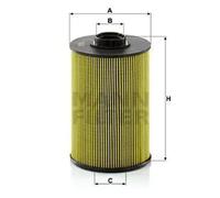 Filtro de combustible Cartucho filtrante PU 10 005 x MANN-FILTER