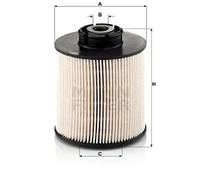 Filtro combustible MANN-FILTER PU 1046/1 x