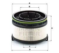 Filtro de combustible Cartucho filtrante PU 11 001 z KIT MANN-FILTER