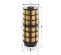 Filtro de combustible Cartucho filtrante PU 7004 z MANN-FILTER para IVECO YAMAHA