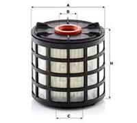 Filtro de combustible Cartucho filtrante PU 7011 z MANN-FILTER para FORD