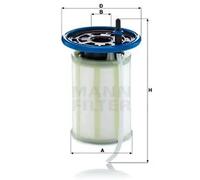 Filtro de combustible Cartucho filtrante PU 7019 MANN-FILTER para FIAT
