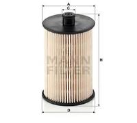 Filtro combustible MANN-FILTER PU 823 x