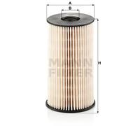 Filtro de combustible Cartucho filtrante PU 825 x MANN-FILTER para SEAT VW SKODA
