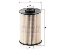 Filtro de combustible Cartucho filtrante PU 937 x MANN-FILTER para PEUGEOT