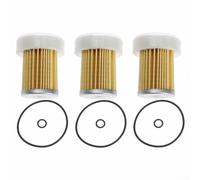 Filtro de combustible de repuesto para tractores Kubota L Series | OEM 6A320-58830 | Para motores diésel L2501 L2800 L3200 L3400 L3700 L3800 | Juego de 3 piezas con junta tórica