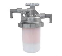 Filtro de combustible diesel sistema de separación de agua y aceite plata OEM 129100-55621 pieza de repuesto para Yanmar PC30/35 40/45 50/55 4TNE88-RAG2 compatible con PC30 PC35 PC40 PC45 PC50 PC55