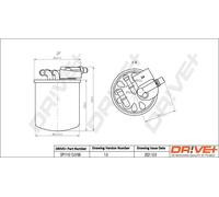 Filtro de combustible Filtro de tubería DP1110.13.0198 Drve+ para MERCEDES-BENZ