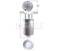 Filtro combustible KNECHT KL 1026