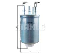 MAHLE KL 1044 Filtro combustible Filtro de tubería