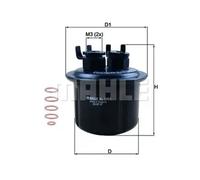 Filtro combustible KNECHT KL 1050D