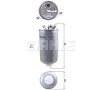 Mahle Filter KL147/1D Filtro De Combustible