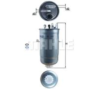 MAHLE Kraftstofffilter KL147D