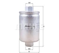 Filtro de combustible Filtro de tubería KL 158 KNECHT para ROVER JAGUAR DAEWOO