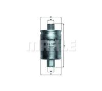 Filtro de combustible KNECHT KL 182