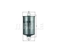 Filtro de combustible Filtro de tubería KL 30 MAHLE para FORD PEUGEOT VOLVO SAAB