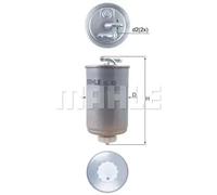 Filtro de combustible KNECHT KL 43