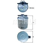 Filtro de combustible Filtro de tubería KL 440/40 KNECHT para NISSAN RENAULT