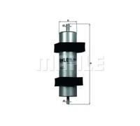 Filtro de combustible Filtro de tubería KL 596 KNECHT para AUDI A8 D4 Q7 Q5 A5