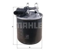 Filtro de combustible Filtro de tubería KL 913 MAHLE para MERCEDES-BENZ INFINITI