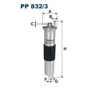 FILTRON PP 832/3 Filtro combustible