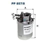 FILTRON PP 857/8 Filtro combustible