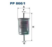 Filtro combustible FILTRON PP866/1