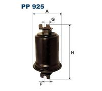 Filtro combustible FILTRON PP925