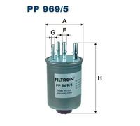 Filtro combustible FILTRON PP969/5