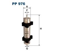 FILTRON PP 976 Filtro combustible