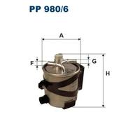 Filtro combustible FILTRON PP980/6