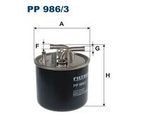 FILTRON PP 986/3 Filtro combustible