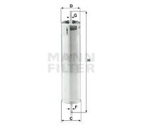 Filtro combustible MANN-FILTER WK 522