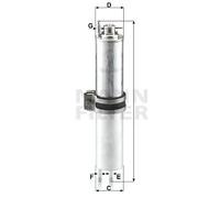 Filtro combustible MANN-FILTER WK 532/2