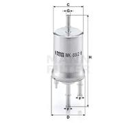 Filtro combustible MANN-FILTER WK 69/2