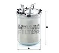 Filtro combustible MANN-FILTER WK 8029/1