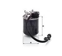 Filtro combustible MANN-FILTER WK 820/18