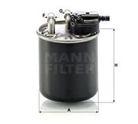 Filtro de combustible Filtro de tubería WK 820/21 MANN-FILTER para MERCEDES-BENZ
