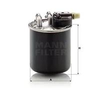Filtro de combustible Filtro de tubería WK 820/22 MANN-FILTER para MERCEDES-BENZ