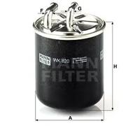 MANN-FILTER WK 820 Filtro de combustible - para Automóviles + Vehículos de transporte