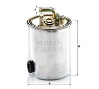 MANN-FILTER WK 842/18 Filtro de combustible - para Automóviles + Vehículos de transporte