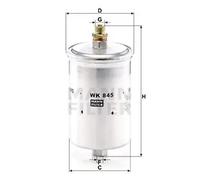 MANN-FILTER WK 845 Filtro de combustible - para Automóviles + Vehículos de transporte