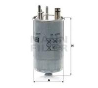 Filtro de combustible Filtro de tubería WK 853/20 MANN-FILTER para FIAT FORD