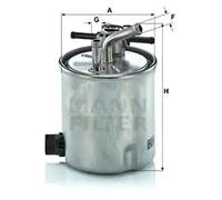 Filtro combustible MANN-FILTER WK 9067