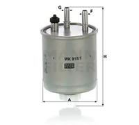 Filtro combustible MANN-FILTER WK 918/1