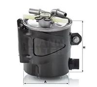 Filtro combustible MANN-FILTER WK 919/1
