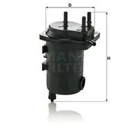 MANN-FILTER Filtro combustible para RENAULT: MÃ©gane, ScÃ©nic (Ref: WK 939/10 x)