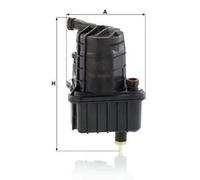 Filtro de combustible Filtro de tubería WK 939/11 x MANN-FILTER para RENAULT